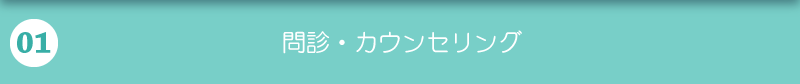 問診・カウンセリング
